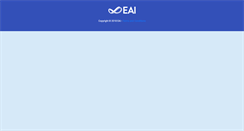 Desktop Screenshot of eai.eu